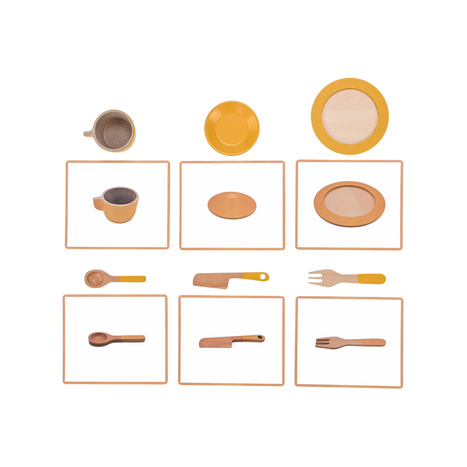 ものと絵合わせ（食器）